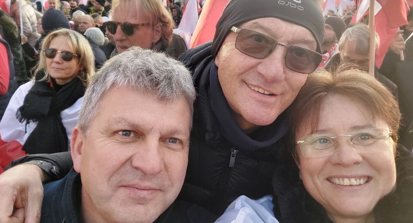 Kaliszanie na Marszu Niepodległości