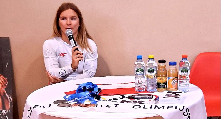 Kasia wróciła do szkoły. Wizyta mistrzyni kajakarstwa w szkole na Majkowie