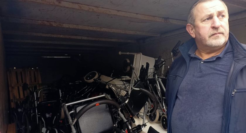 Kolejny transport sprzętu rehabilitacyjnego z Niemiec