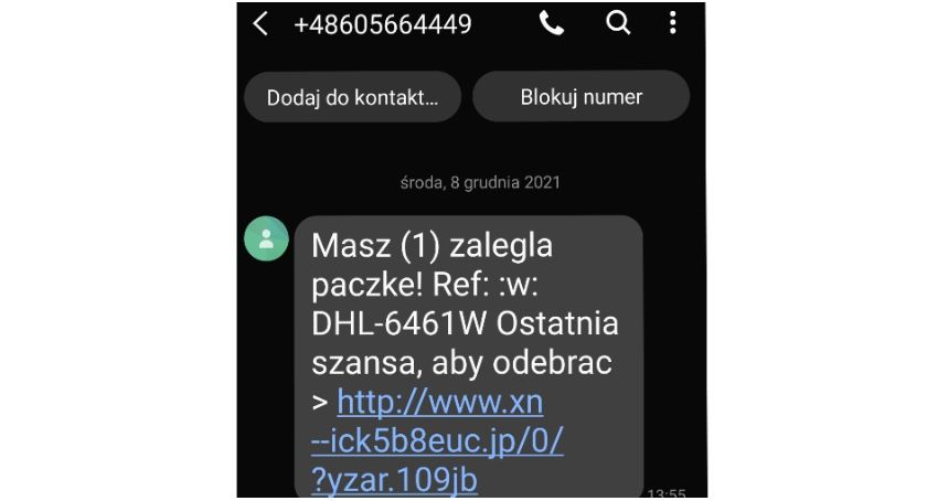 Seria groźnych SMSów dociera do Kalisza