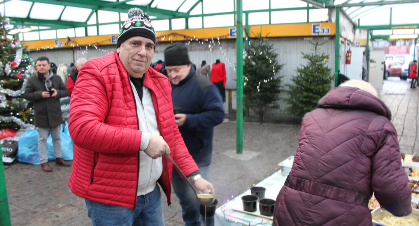 Wigilia na targowisku