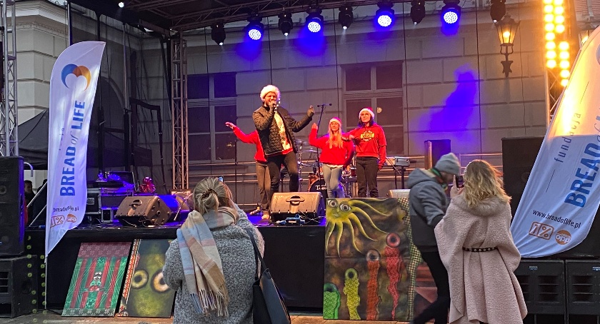 Wigilia 2021 na kaliskim rynku