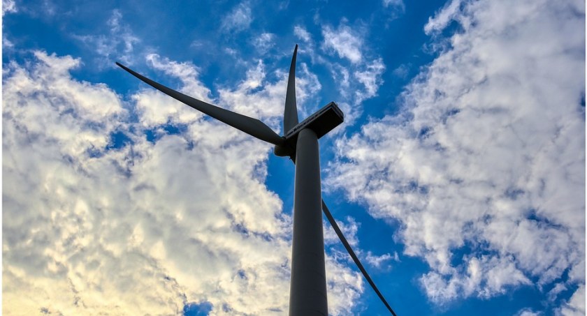 Spłonęła turbina wiatrowa w Goliszewie