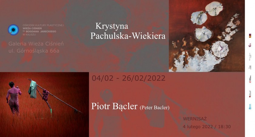 Pastele i fotografia. Krystyna Pachulska-Wiekiera i Piotr Bącler w Wieży Ciśnień.