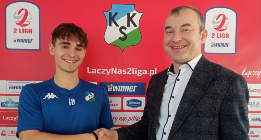 KKS przedłużył kontrakt z 19-letnim napastnikiem