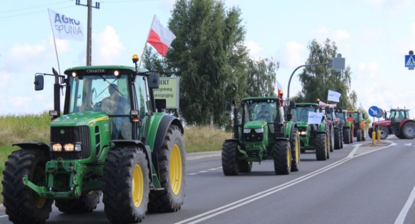9 lutego (środa) rolnicy zablokują drogę Kalisz-Ostrów