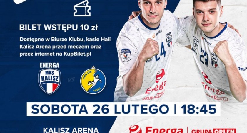 MKS KALISZ- ŁOMŻA VIVE KIELCE zapowiedź