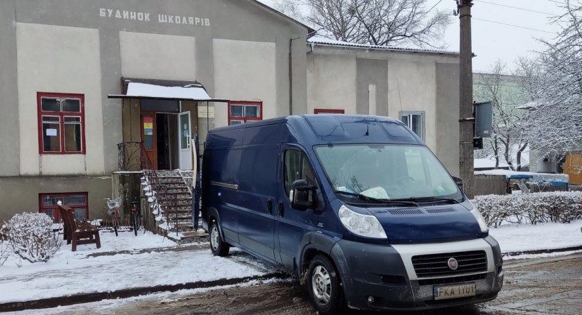 Pierwszy transport darów z powiatu kaliskiego już na Ukrainie