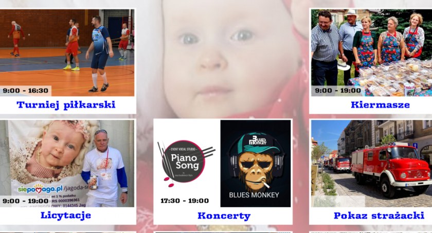 Wszyscy zagrają dla Jagódki