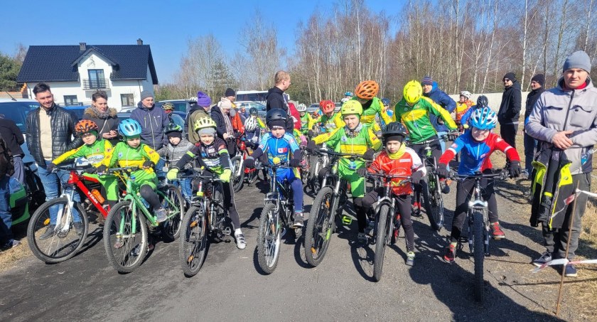 Nadzieje olimpijskie w lasku „Brzezinka”