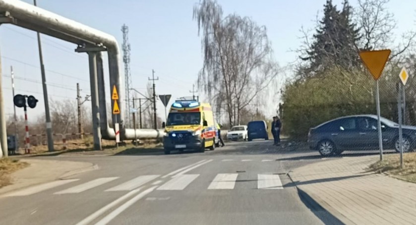 Potrącenie rowerzystki na Zagorzynku