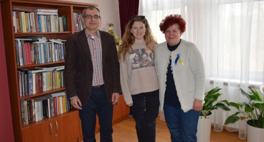Wizyta ukraińskiej archiwistki w kaliskim Archiwum