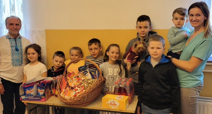 Starosta kaliski na Śniadaniu Wielkanocnym u Ukraińców