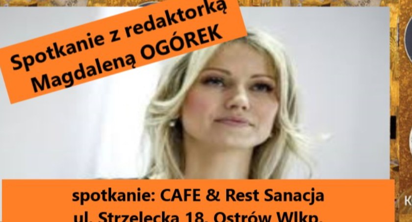 Spotkanie z Magdaleną Ogórek