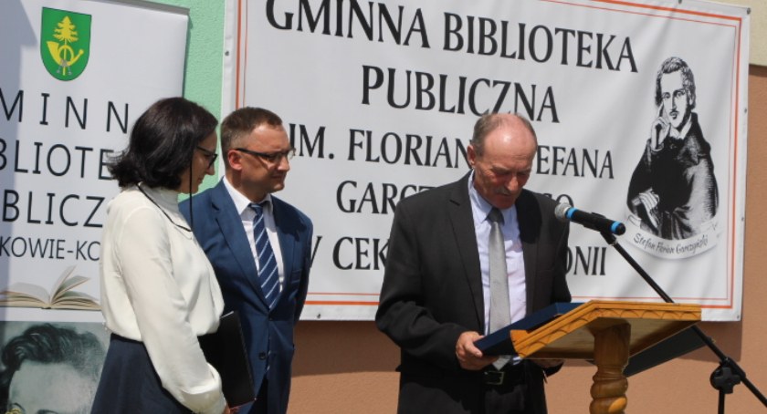 Stefan Florian Garczyński patronem biblioteki w Cekowie-Kolonii