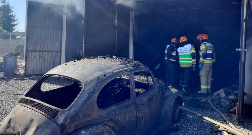 Tragiczny pożar w Cieszykowie. W płomieniach zginęła starsza kobieta