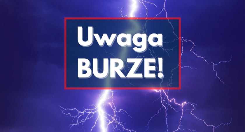 IMGW ostrzega przed burzami i silnym wiatrem