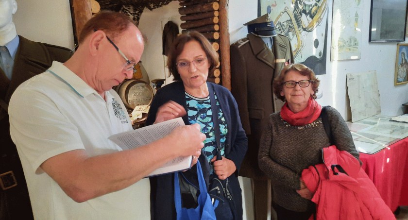 Nocka w Regionalnej Izbie Pamięci w Liskowie