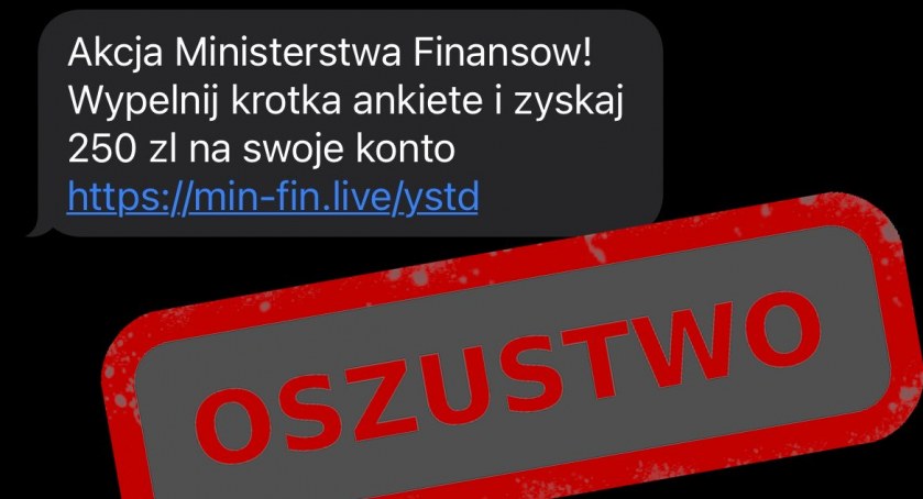 Uwaga na fałszywe SMS-y