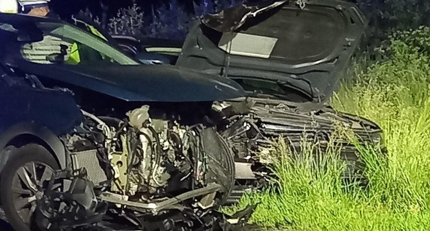 Wypadek w Opatówku. Jedna osoba w szpitalu