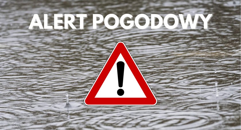 Pomarańczowy alert dla Kalisza i powiatu: możliwe burze z gradem, ulewy i silny wiatr