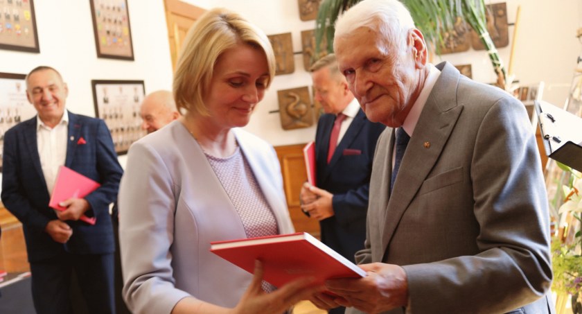 Józef Zych, Marszałek Sejmu II kadencji gościem Rady Powiatu Kaliskiego