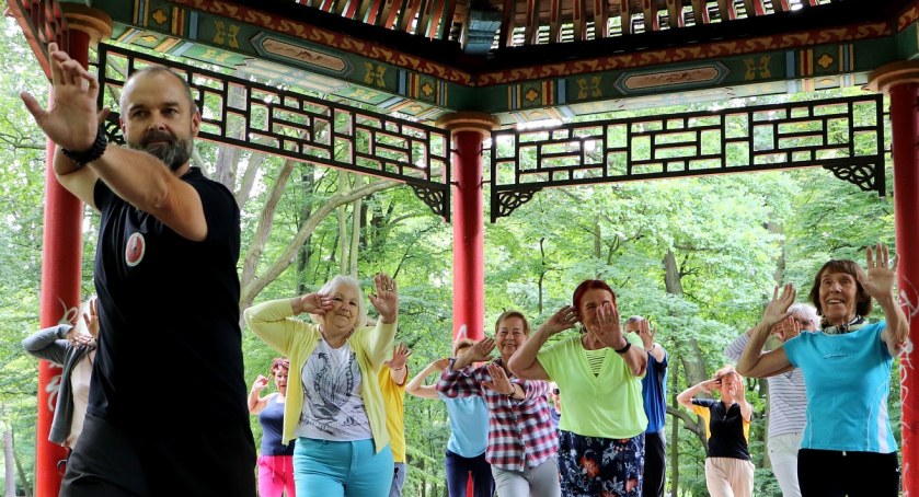 Tai Chi w Parku Miejskim