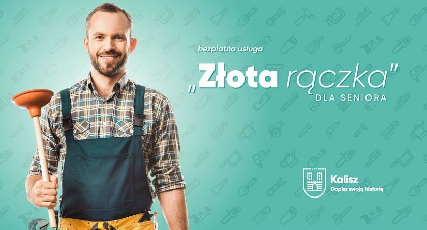 W ciągu trzech miesięcy z usług Złotej Rączki skorzystało 147 kaliskich seniorów