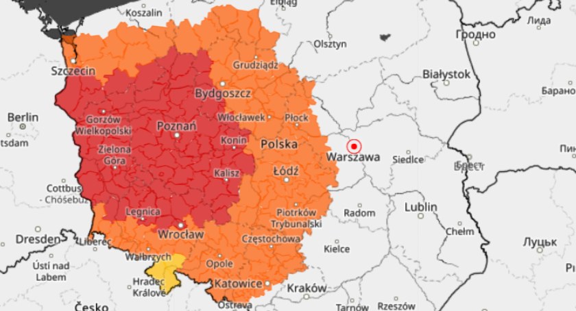 Żar poleje się z nieba! Czerwony alert IMGW dla Kalisza i powiatu