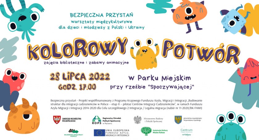 Biblioteka zaprasza do parku.