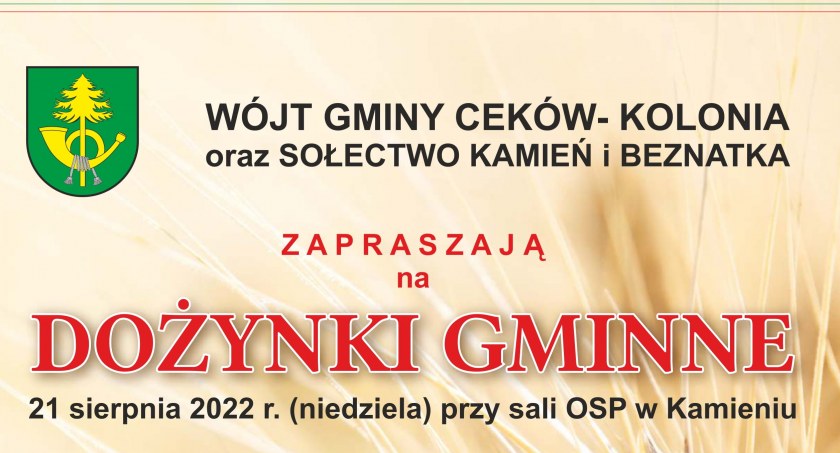 Dożynki Gminne w Cekowie-Kolonii