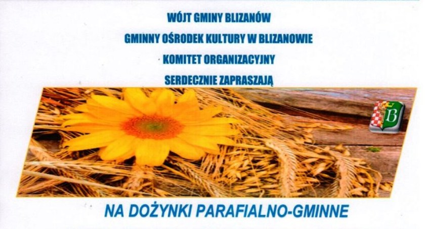 Święto Plonów w Żernikach - zaproszenie