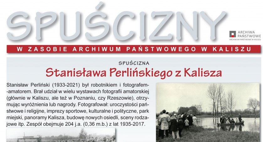 Wystawa on-line pt. "Spuścizny w zasobie Archiwum Państwowego w Kaliszu"