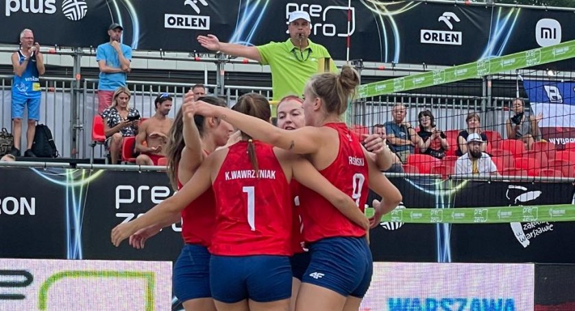Siatkarki Energi MKS Kalisz w ćwierćfinale turnieju na plaży