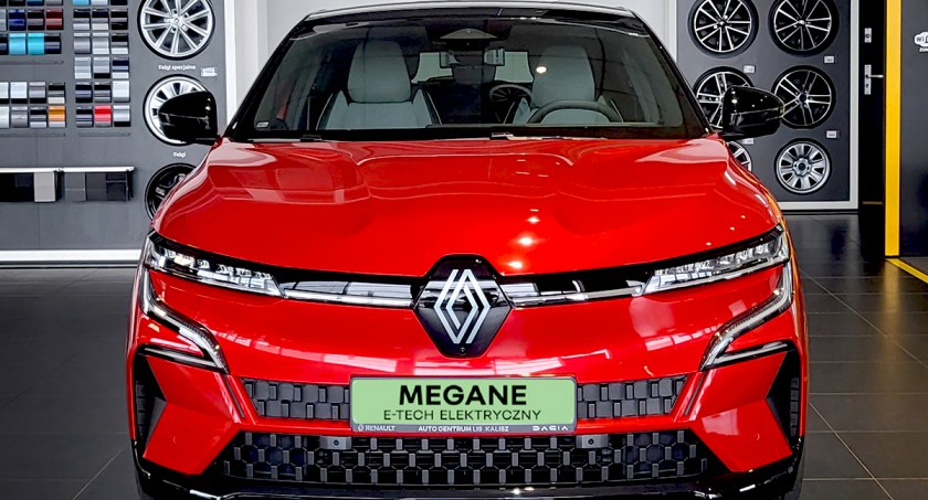 Mocne wejście elektrycznego Megane