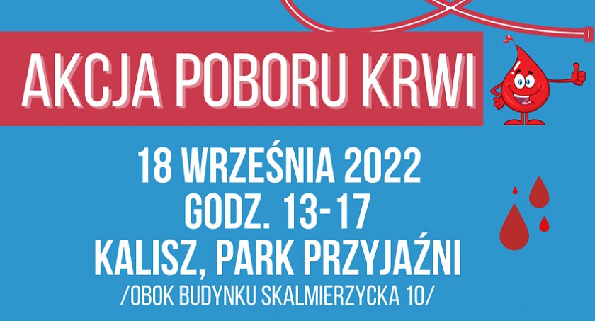 Akcja poboru krwi w Parku Przyjaźni 