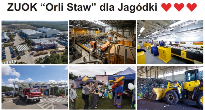 Zakład Unieszkodliwiania Odpadów Komunalnych  „Orli Staw” dla Jagódki 