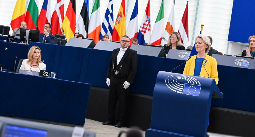 Przewodnicząca Komisji Europejskiej  Ursula von der Leyen wygłosiła Orędzie o stanie Unii 