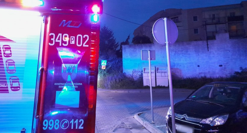 Pożar budynku na ul. Korczak. Jedna osoba poszkodowana