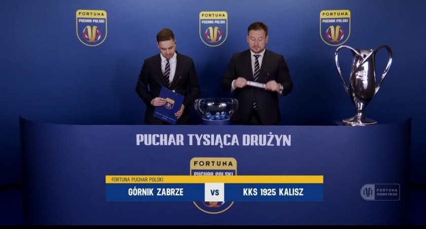 Górnik Zabrze rywalem KKS Kalisz
