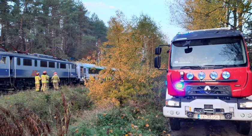 Tragedia na torach. Nie żyje mężczyzna potrącony przez pociąg