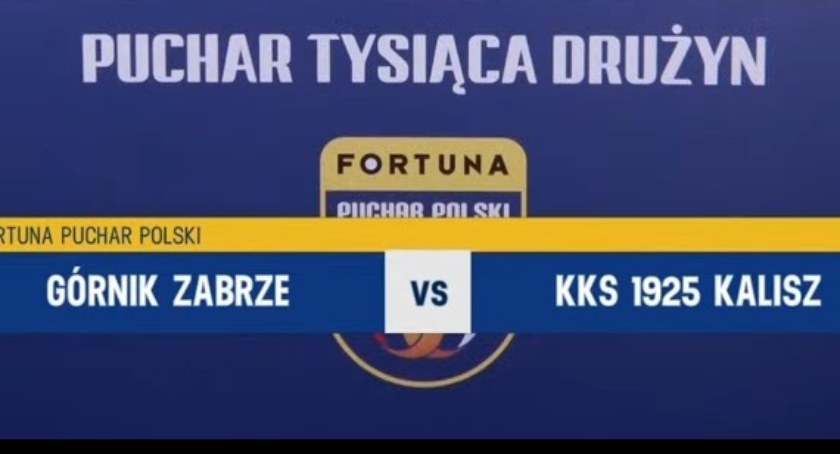 Mecz KKS Kalisz – Górnik Zabrze w godzinach pracy