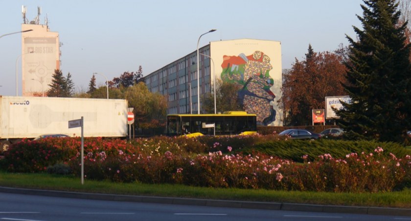 Kolejny mural w Kaliszu