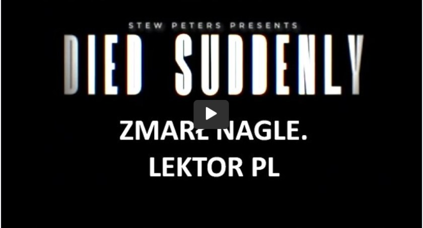 Czyżby ten film wyjaśniał syndrom nagłej śmierci?
