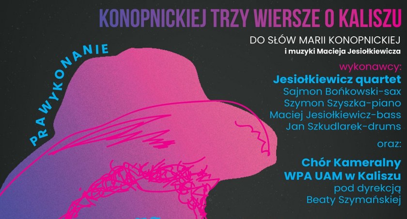 Konopnickiej wiersze w jazzowym brzmieniu