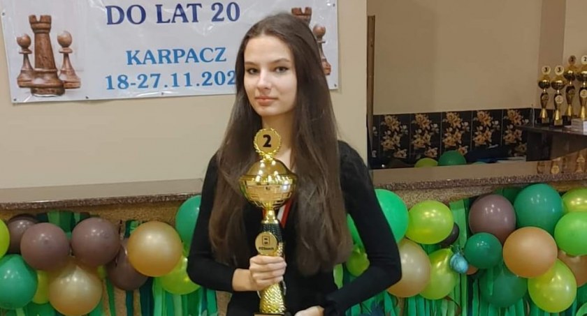 Historyczny sukces kaliskiej szachistki