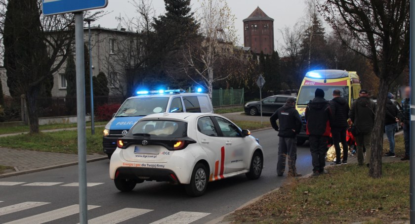 Potrącenie nastolatki na Zagorzynku