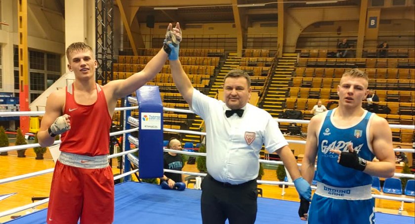 Sebastian Kusz w półfinale Mistrzostw Polski w Boksie