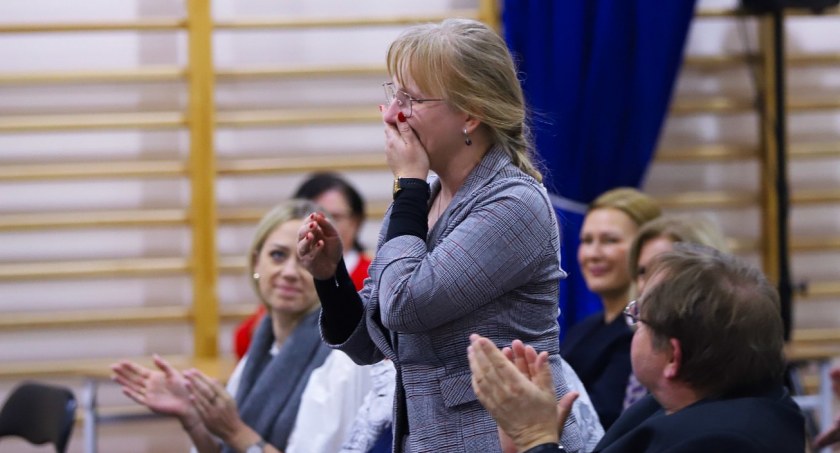 Zmagania z ortografią. Najlepsza Joanna Dolna, dyrektorka IV LO