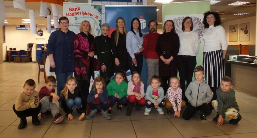 BANK MAGNESIAKÓW przyciągnął do kaliskiej biblioteki prawie 350 dzieci
